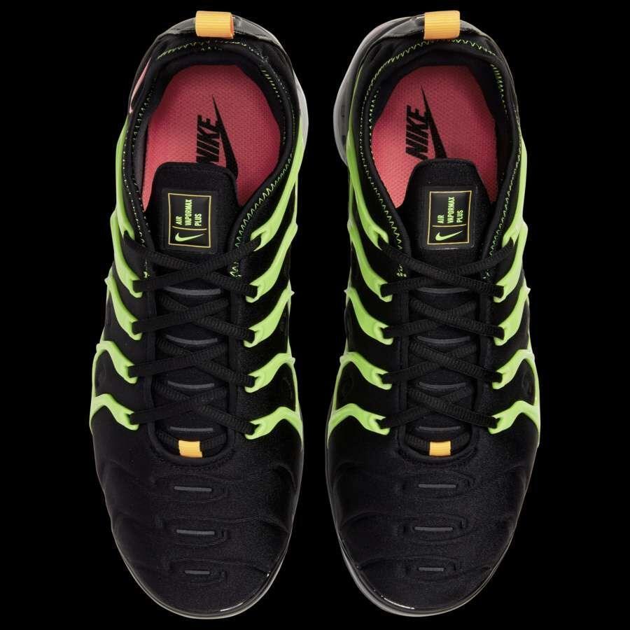 Nike Air VaporMax Plus 'Black Electric Green' - Banlieue91