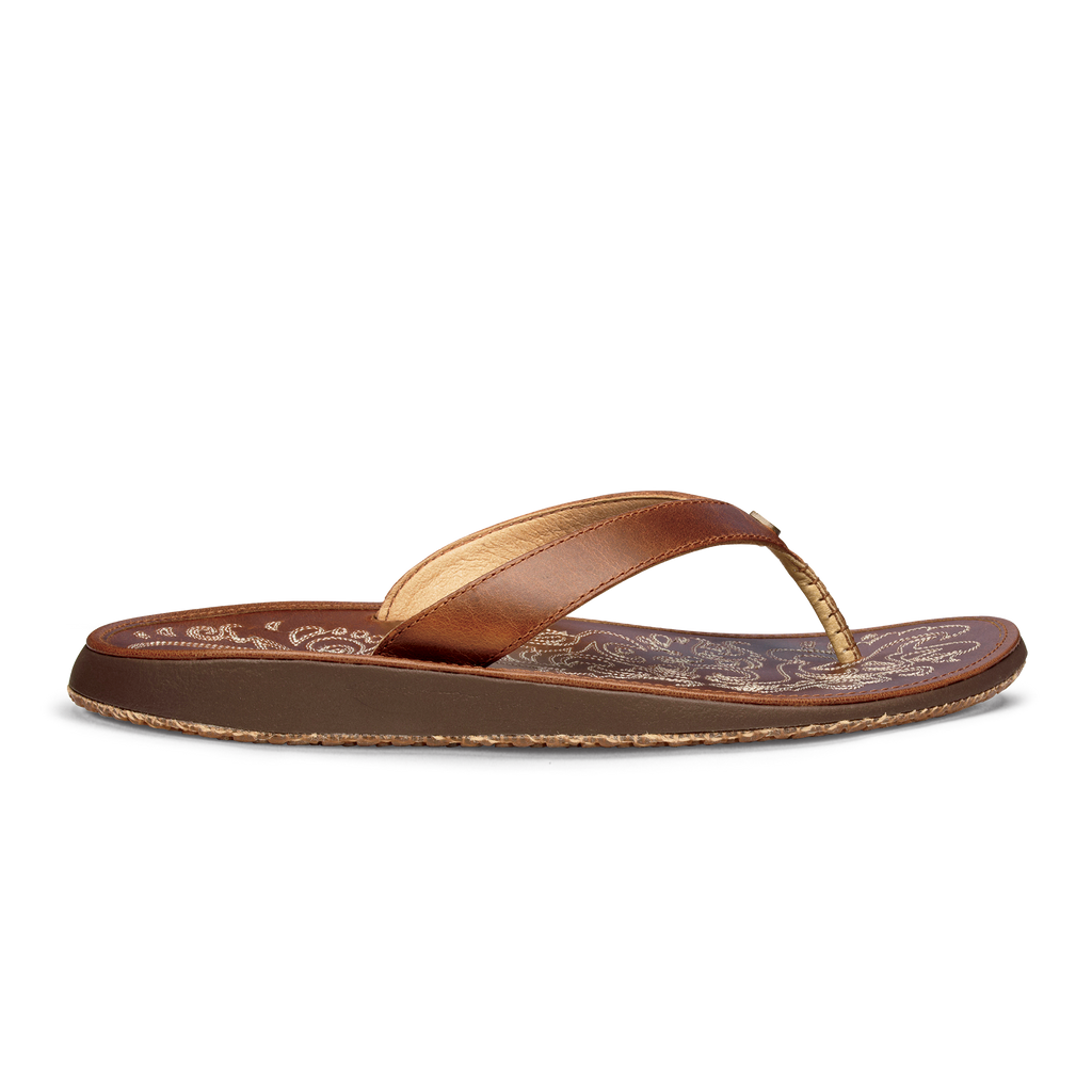 OluKai Womens Paniolo Leather Beach Sandal - Banlieue91 -