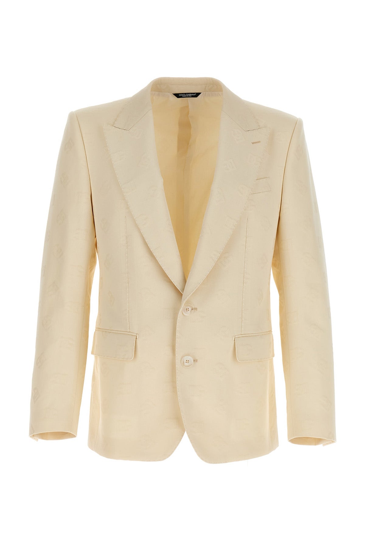 Dolce & Gabbana 'Dg Monogram' Single Breast Jacquard Blazer Jacket - Banlieue91 -
