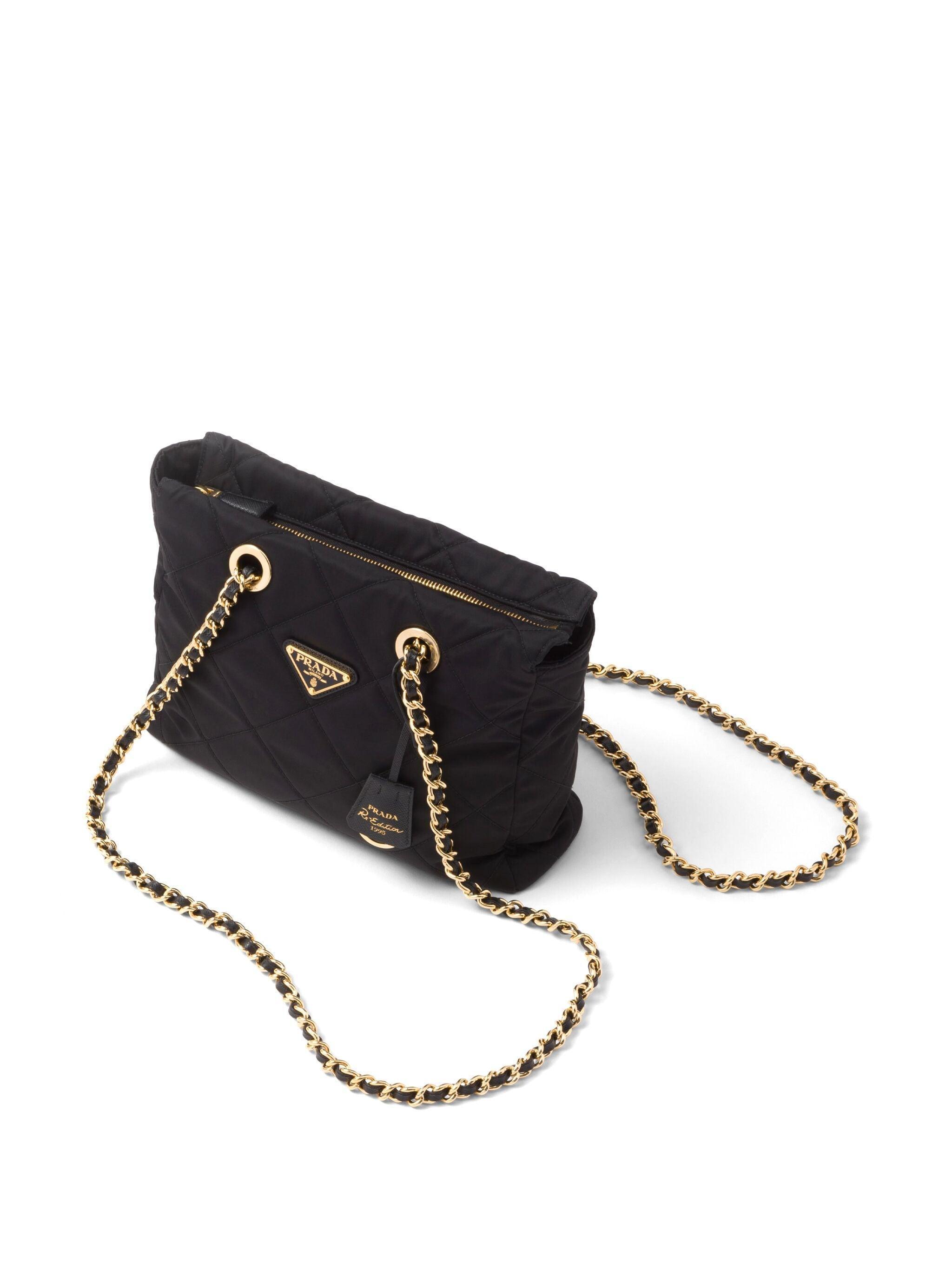 PRADA Re-Edition 1995 Shoulder Bag Nylon Black - Banlieue91
