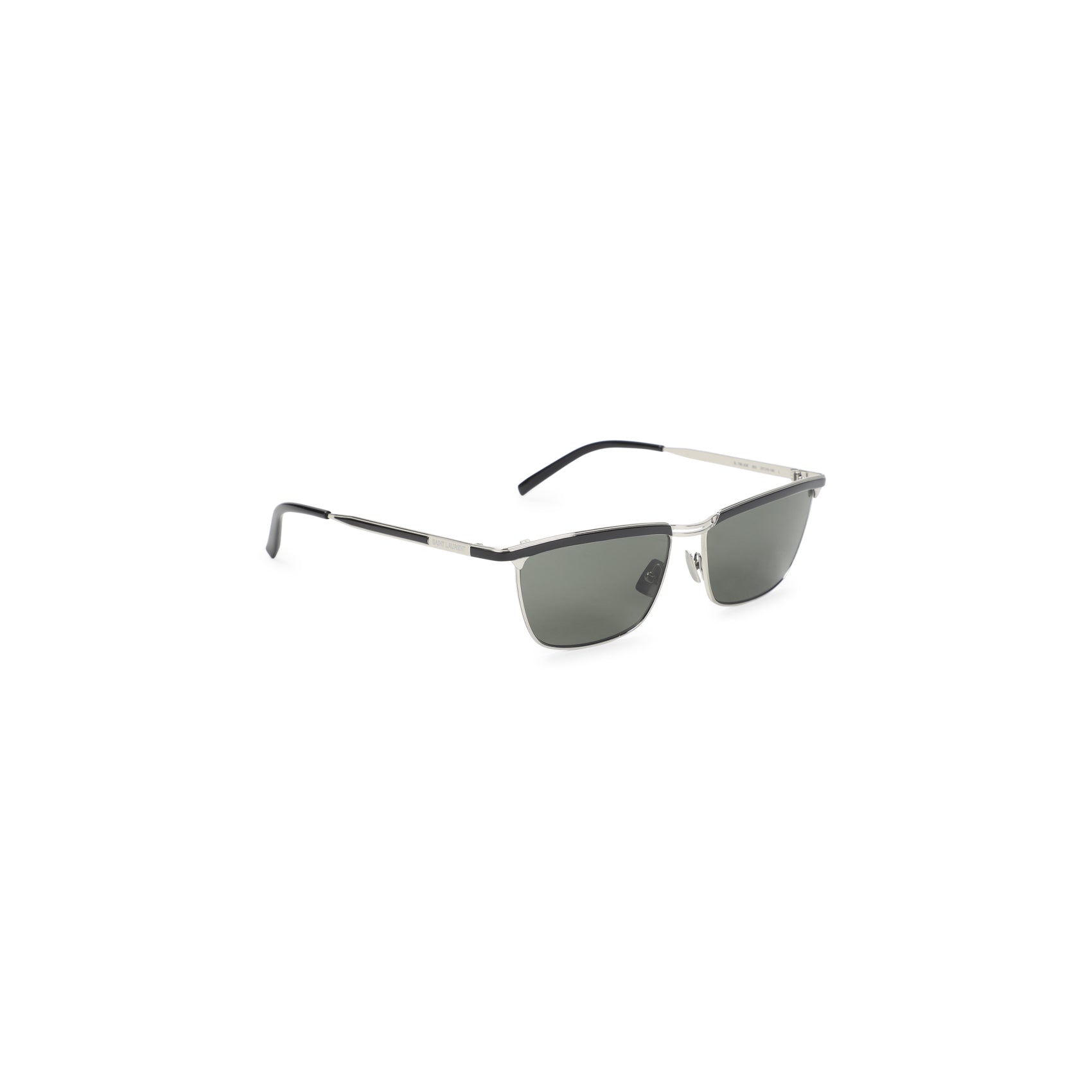 SAINT LAURENT Sleek Metallic Sunglasses for Men - Banlieue91 -