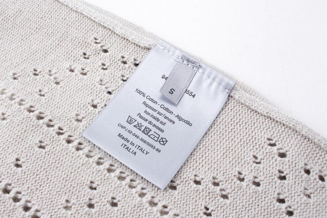 Dior Light Brown T-Shirt With Collar - Banlieue91