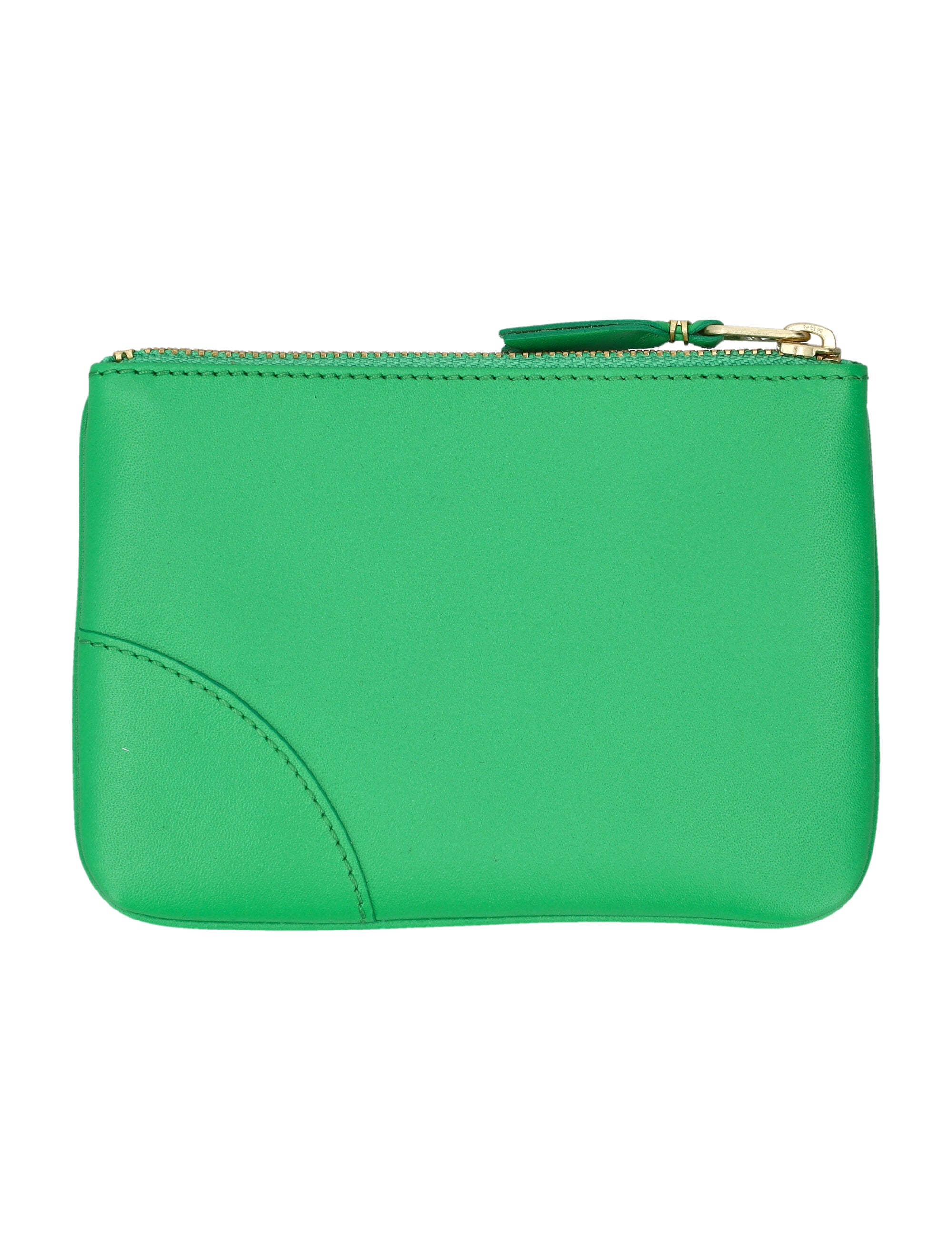 COMME DES GARÇONS WALLET Mini Leather Zip Pouch Handbag - Banlieue91 -
