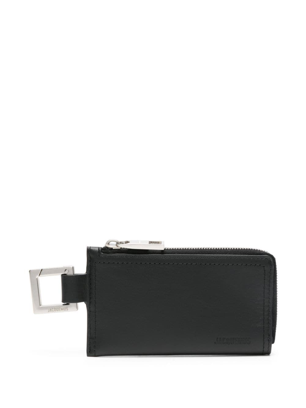 JACQUEMUS Mini Zipped Leather Pocket for Men - Banlieue91 -