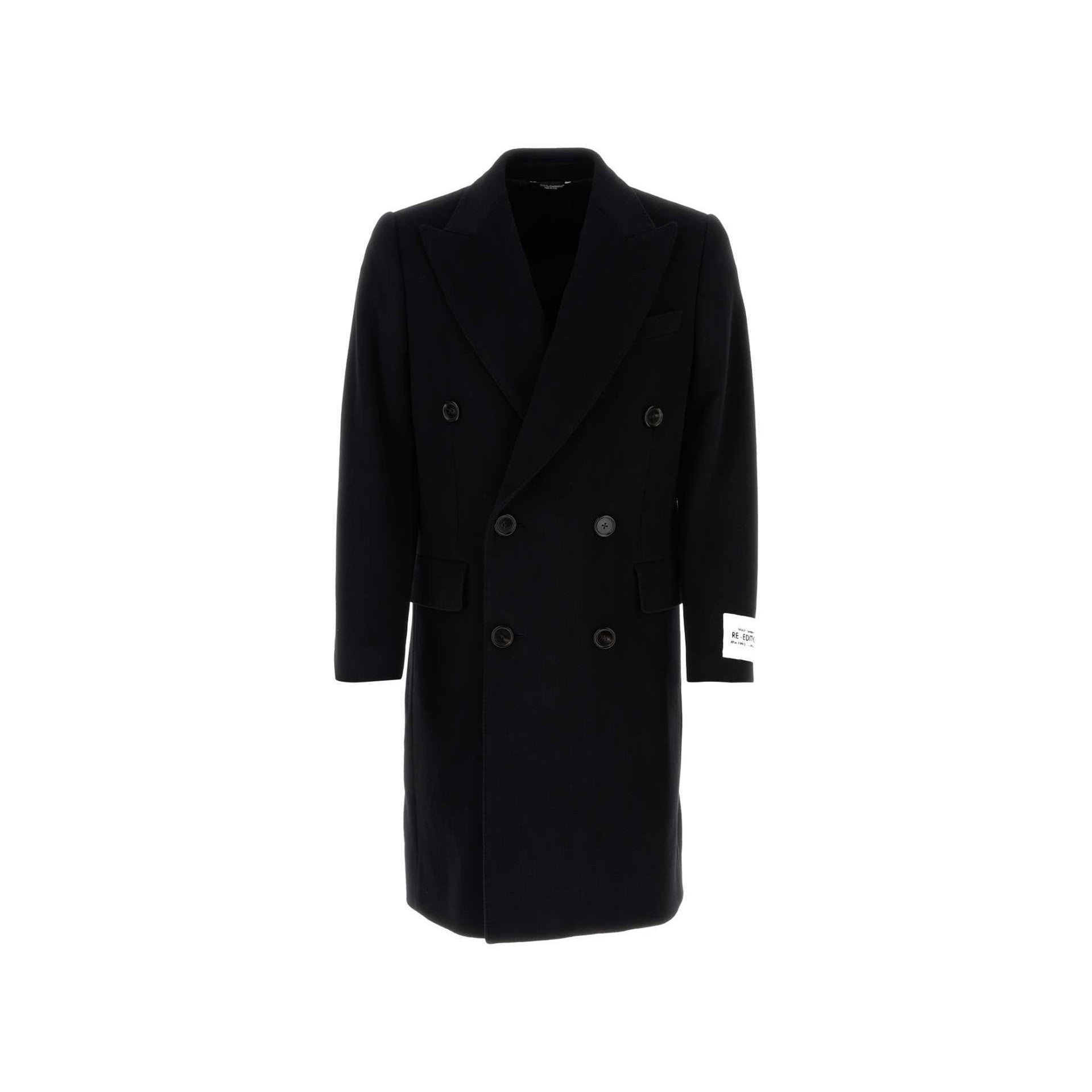 Dolce & Gabbana Double Breasted Wool Coat - Banlieue91 -