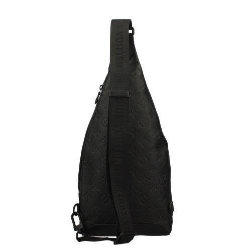 Louis Vuitton Black Monogram Embossed Duo Slingbag - Banlieue91