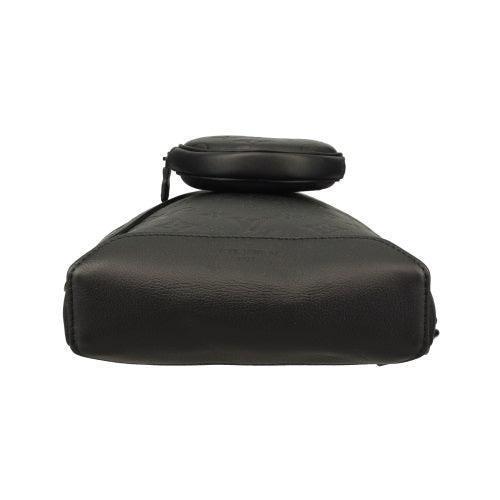 Louis Vuitton Black Monogram Embossed Duo Slingbag - Banlieue91