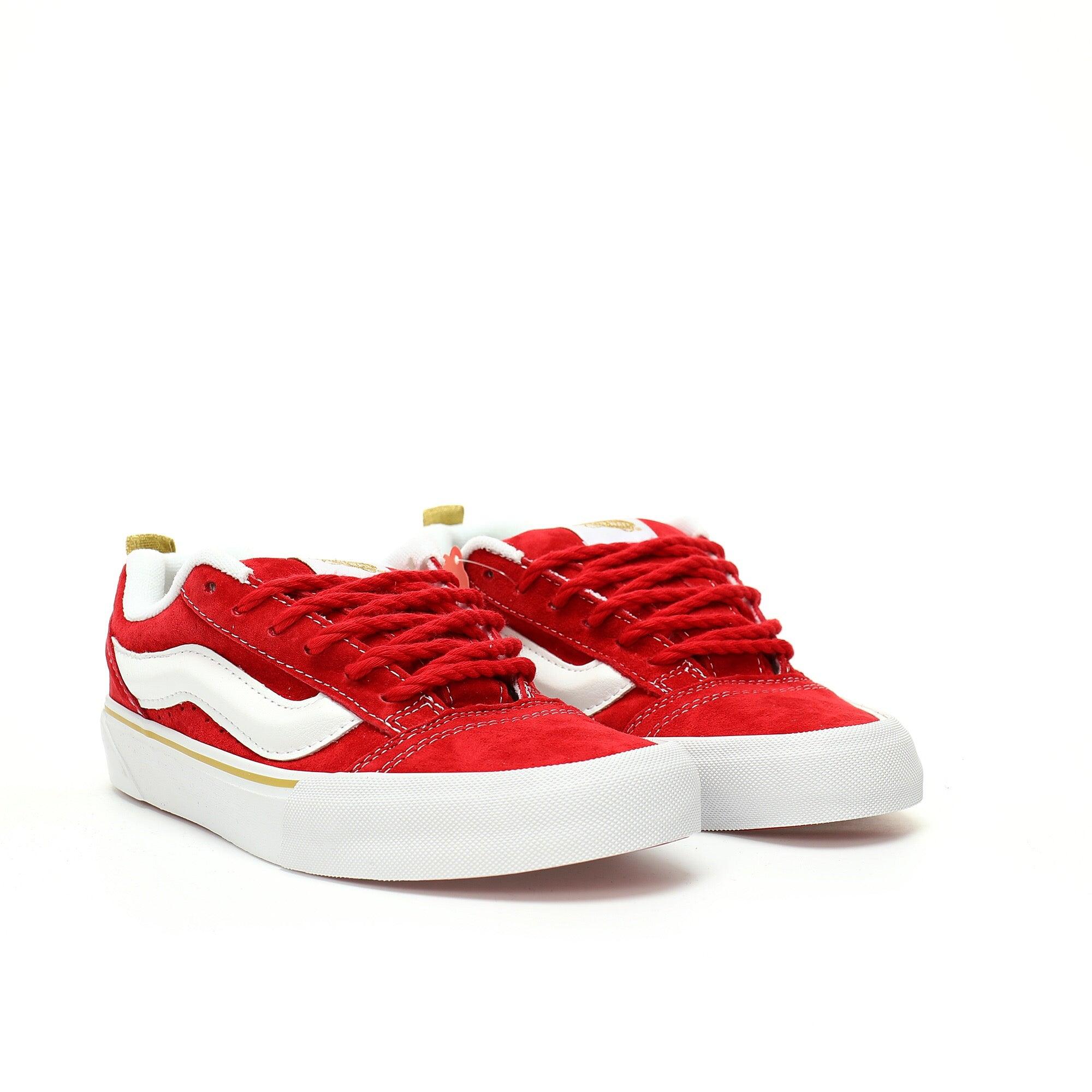 Vans Vault Knu-Skool VR3 LX "White/Red/Gold" - Banlieue91