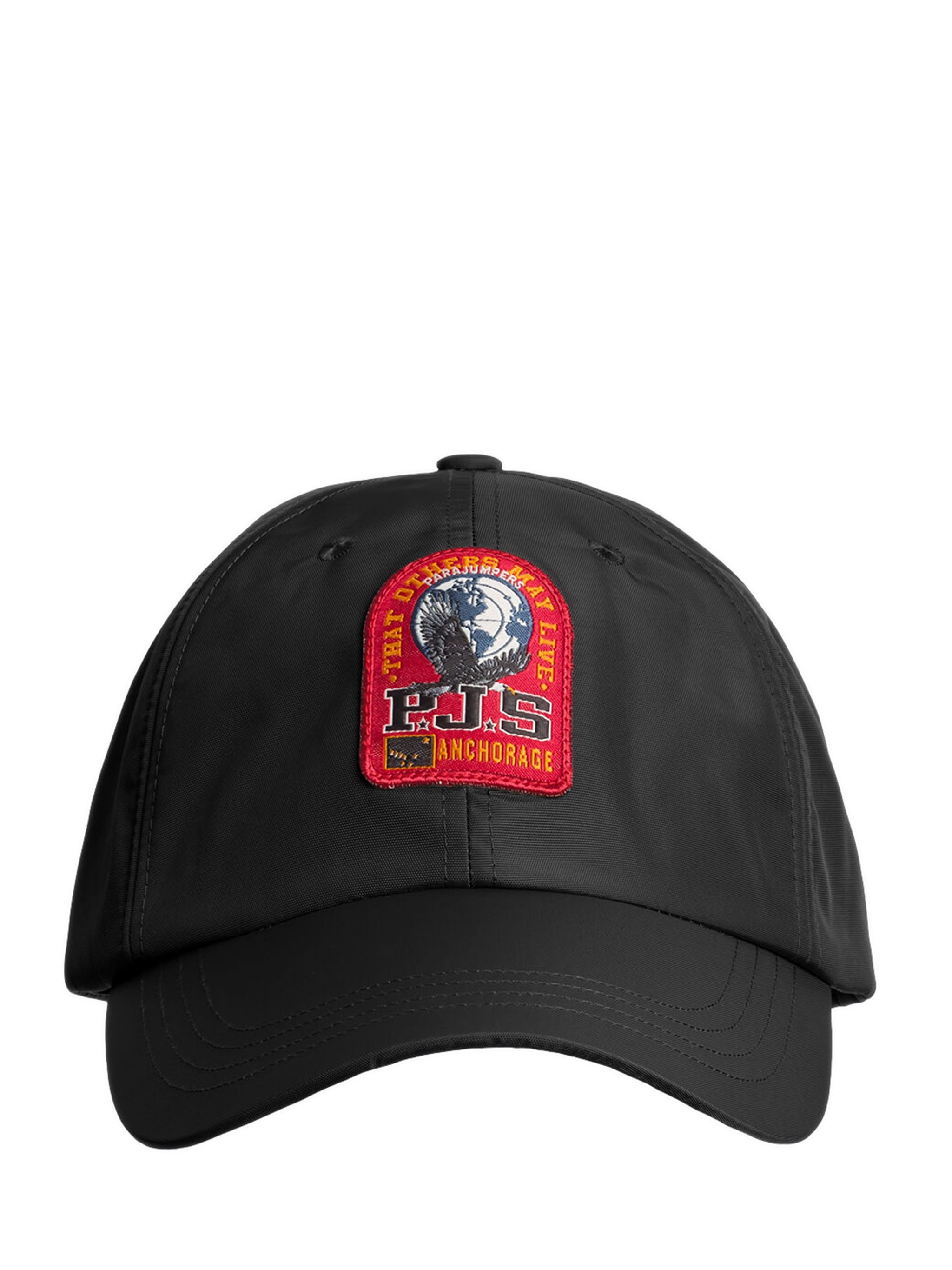 PARAJUMPERS Adjustable Nylon Visor Hat with Logo Patch - Banlieue91 -