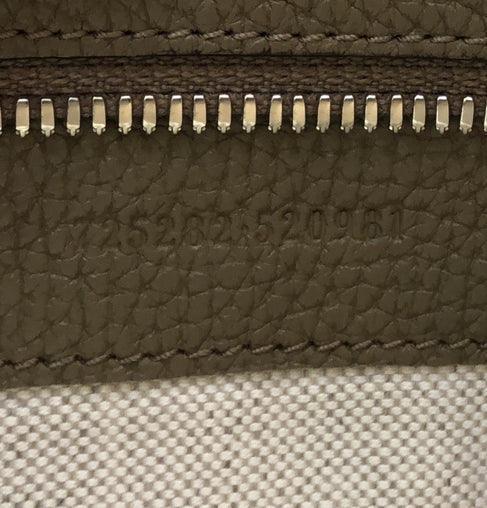 Gucci Duffle Bag Jumbo GG Embossed Leather Small - Banlieue91