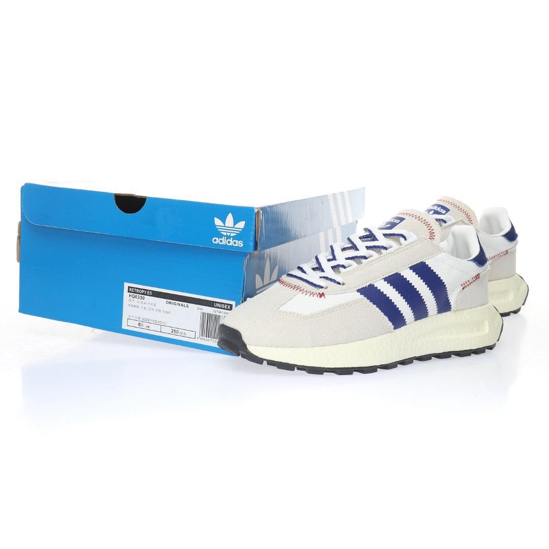 Adidas Retropy E5 'Crystal White Blue' - Banlieue91