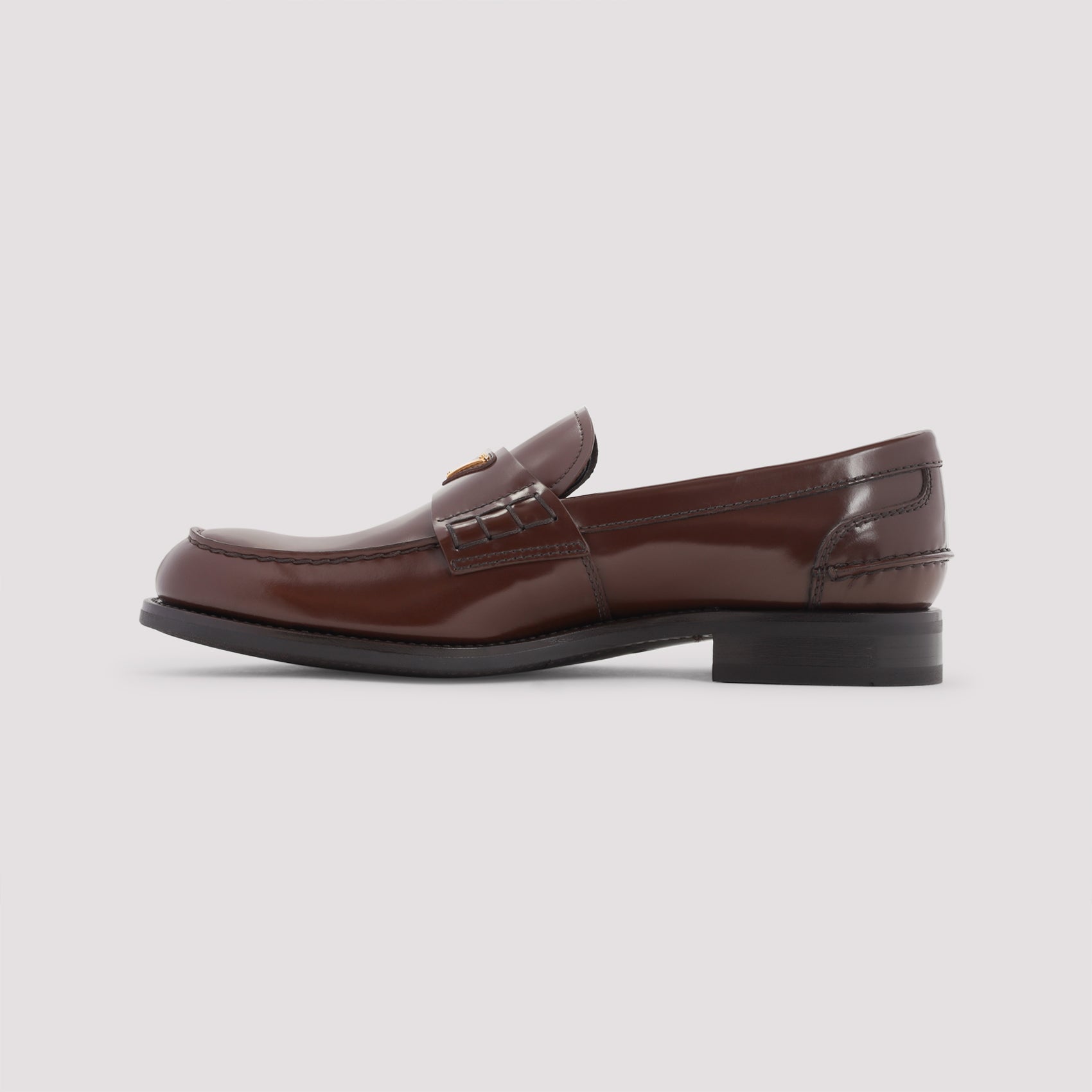 PRADA Brushed Leather Loafers for Men - Banlieue91 -