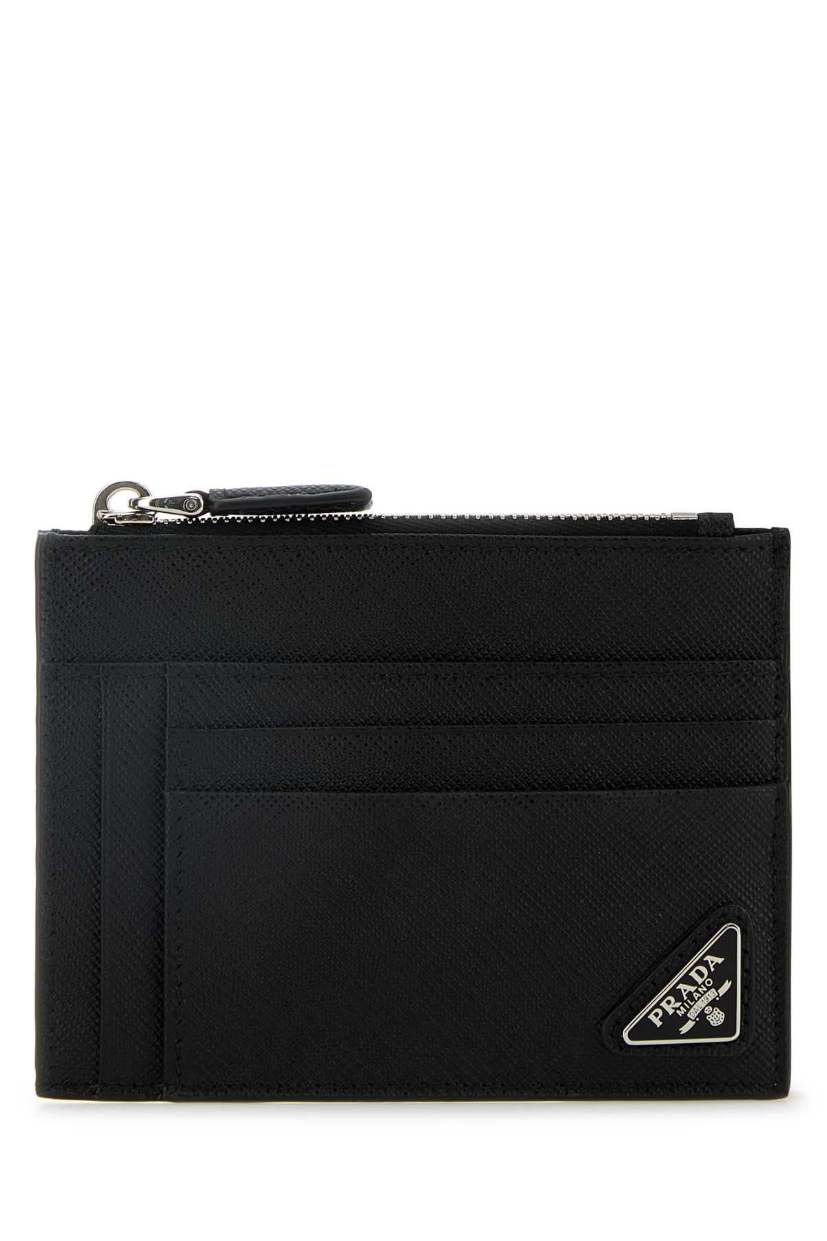 PRADA Mini Leather Card Holder for Men - Banlieue91 -