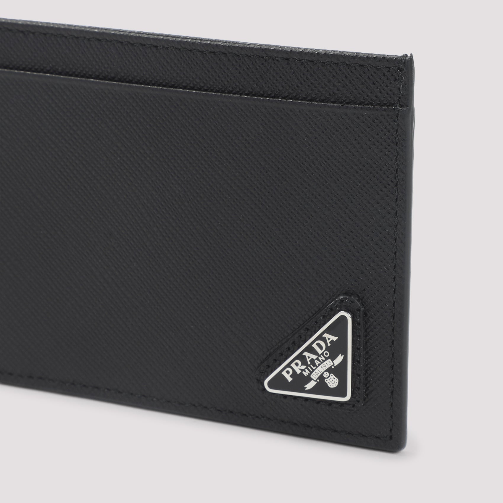 PRADA Mini Saffiano Leather Cardholder - Banlieue91 -