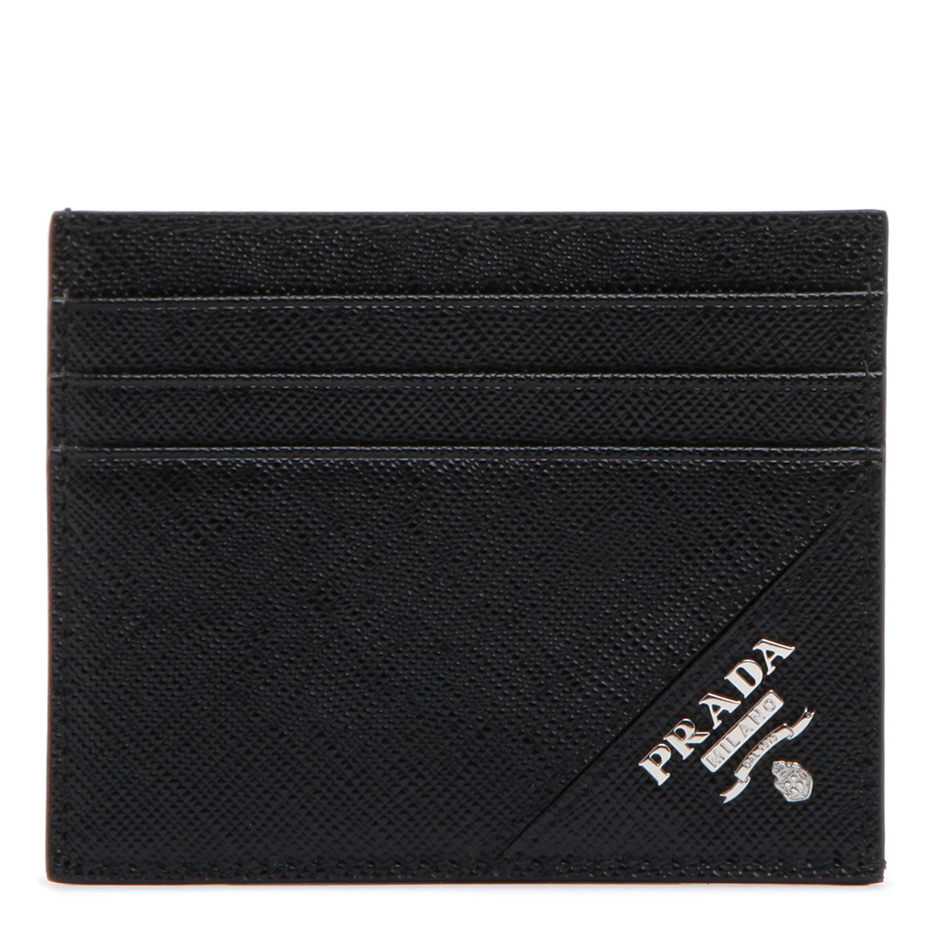 PRADA Saffiano Leather Mini Card Holder - Banlieue91 -