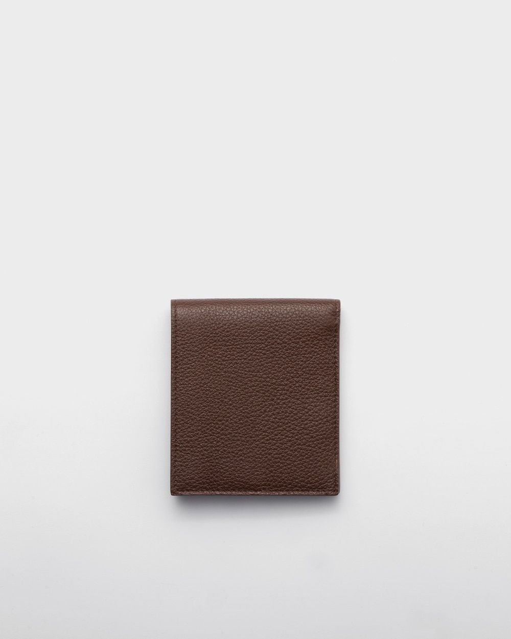 PRADA Grained Leather Bi-Fold Mini Wallet - W 11 X H 9.5 CM - Banlieue91 -