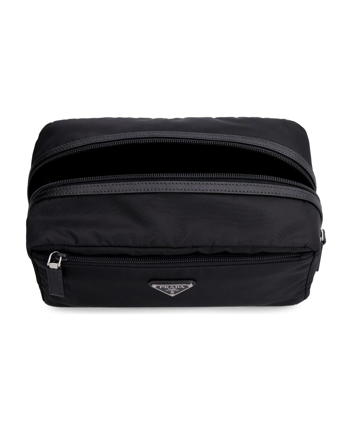 PRADA Mini Recycled Nylon Wash Handbag - FW25 - Banlieue91 -