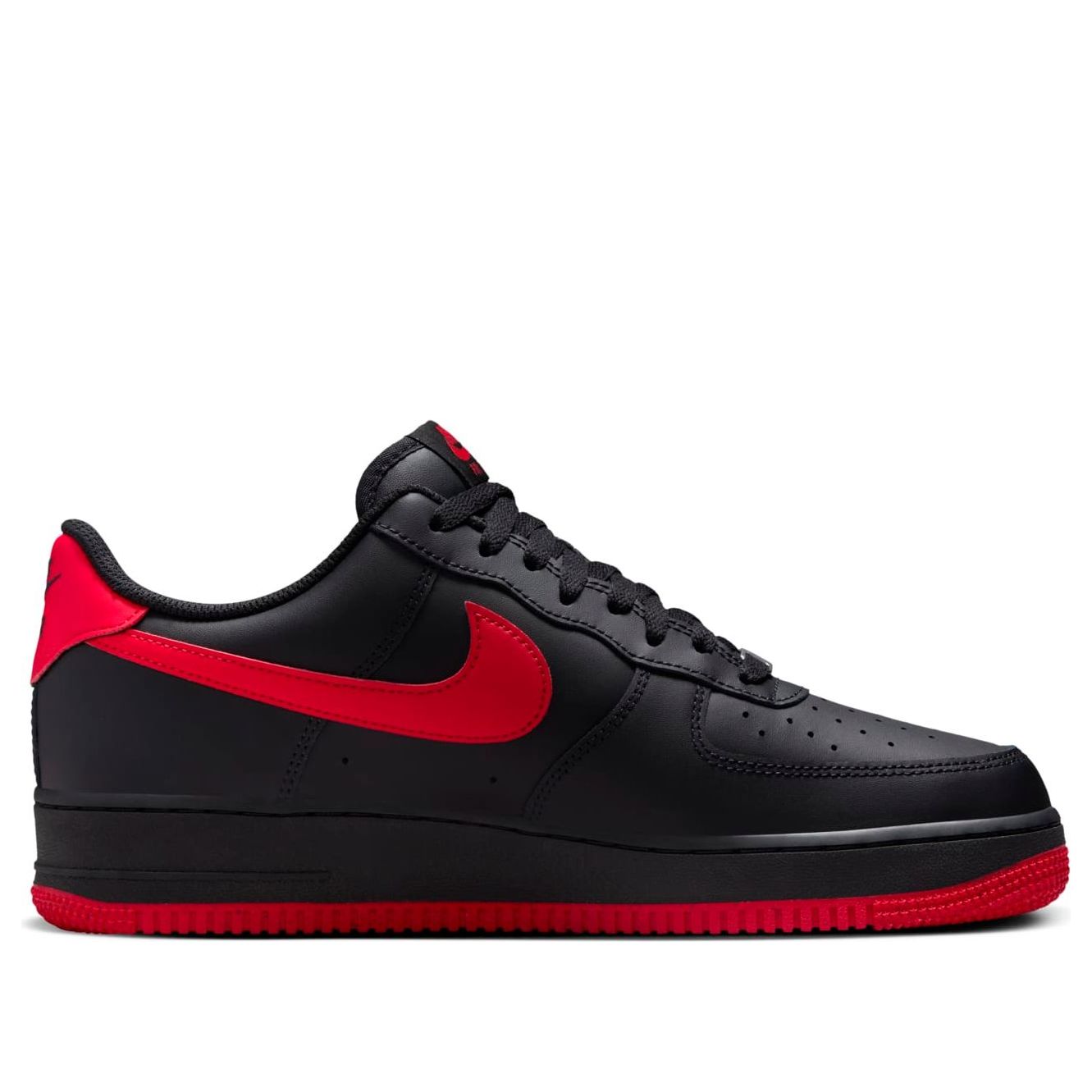 Close-up view of the Nike Air Force 1 Low 'Vamps' showcasing the premium detailing and comfortable padded collar.