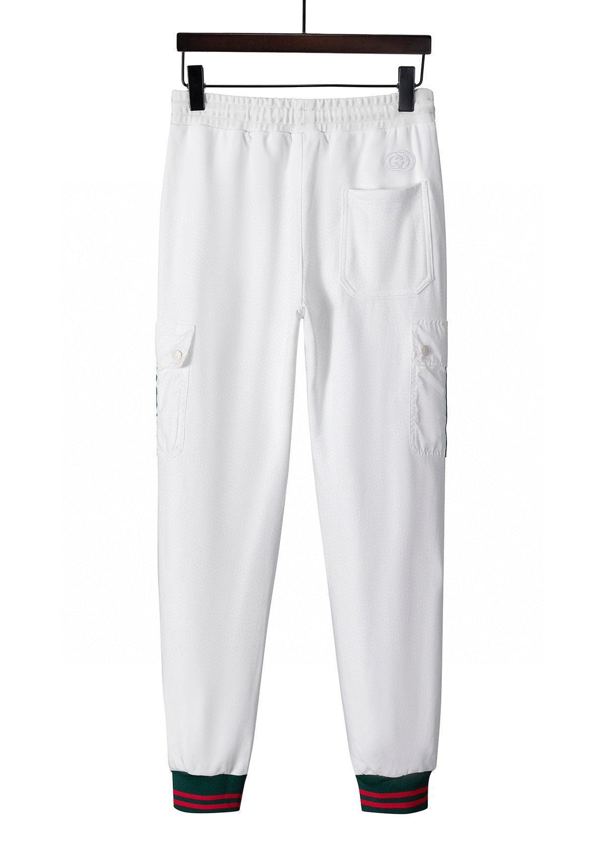 Gucci Long Pant 'White/Green/Red' - Banlieue91