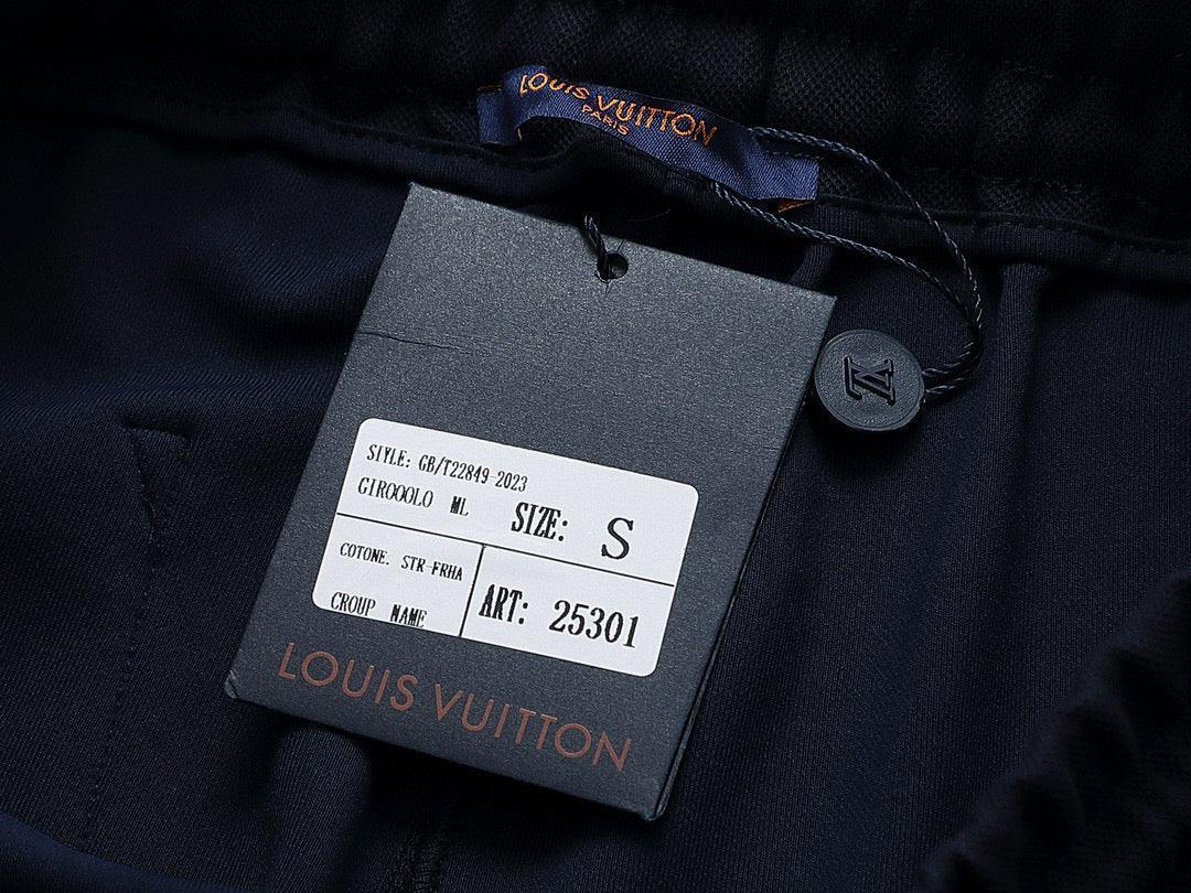Louis Vuitton Long Pants 'Navy Blue' - Banlieue91
