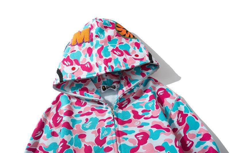 Miami shark bape Hoodie A Bathing Ape - Banlieue91
