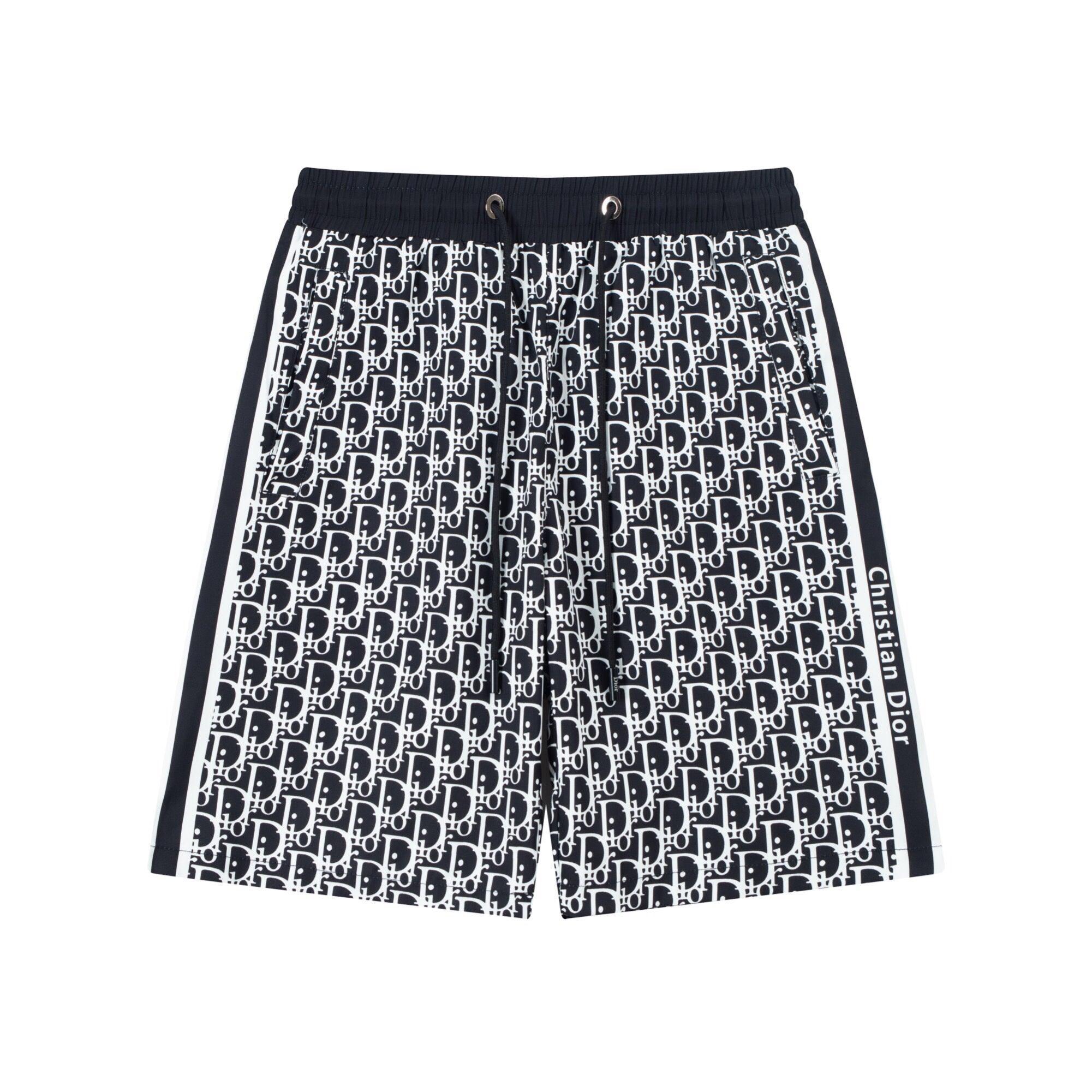 Dior Knit Basketball Shorts 'Black/White' - Banlieue91