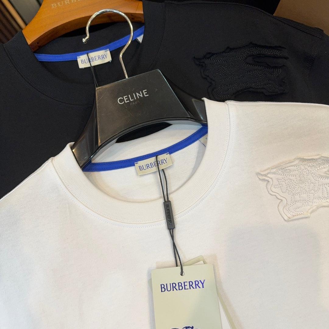 Burberry T-Shirt Without Collar 'White' - Banlieue91