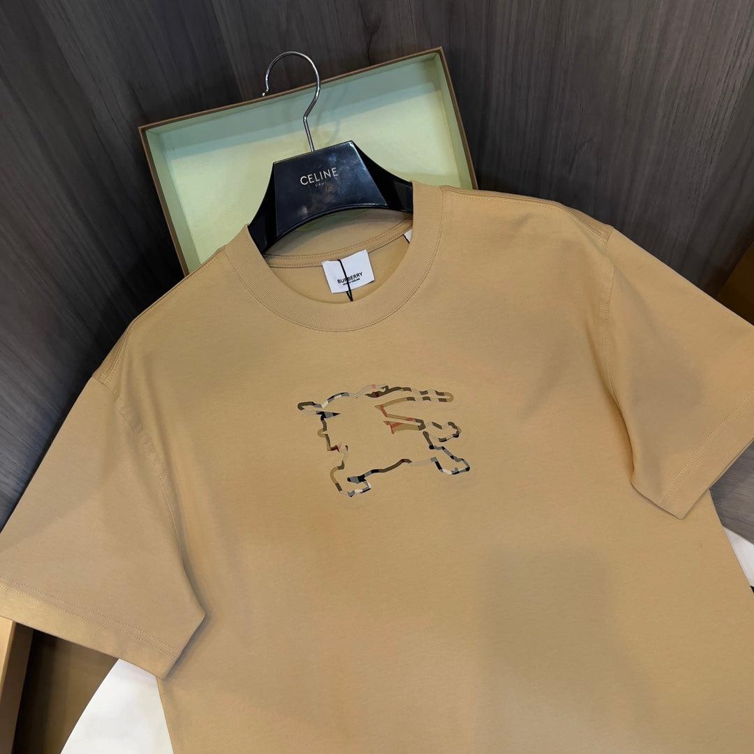 Burberry T-Shirt Without Collar 'Beige' - Banlieue91