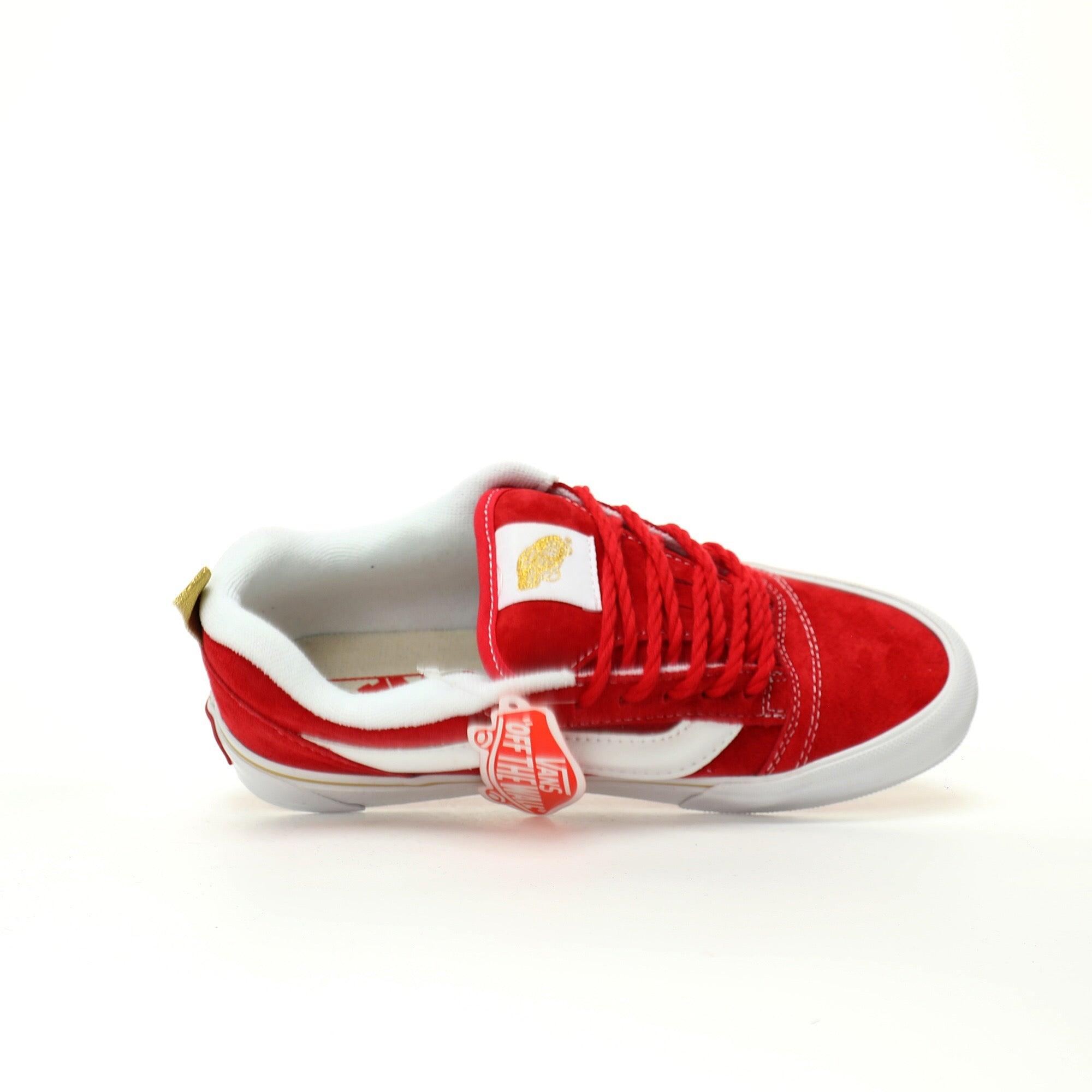 Vans Vault Knu-Skool VR3 LX "White/Red/Gold" - Banlieue91