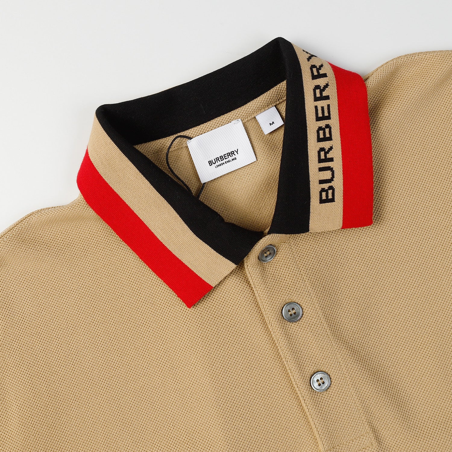 Burberry Logo Detail Cotton Piqué Polo Shirt - Banlieue91 -