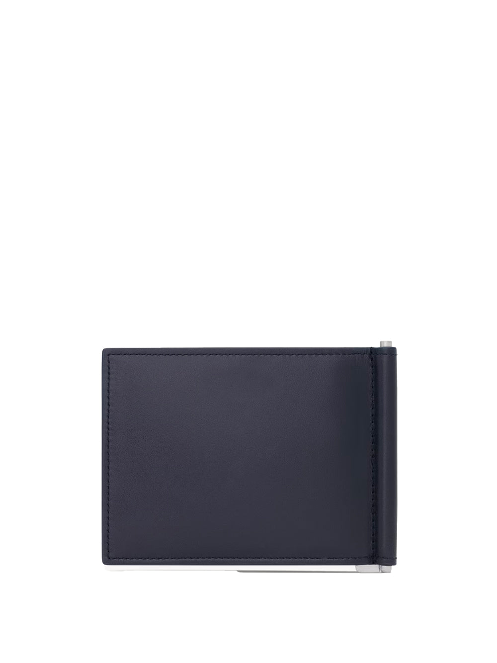 SAINT LAURENT Mini Leather Bill Clip Wallet - Banlieue91 -