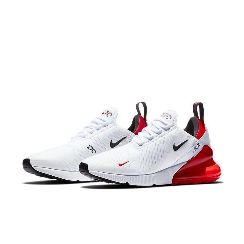 Nike Air Max 270 'White Black University Red' - Banlieue91