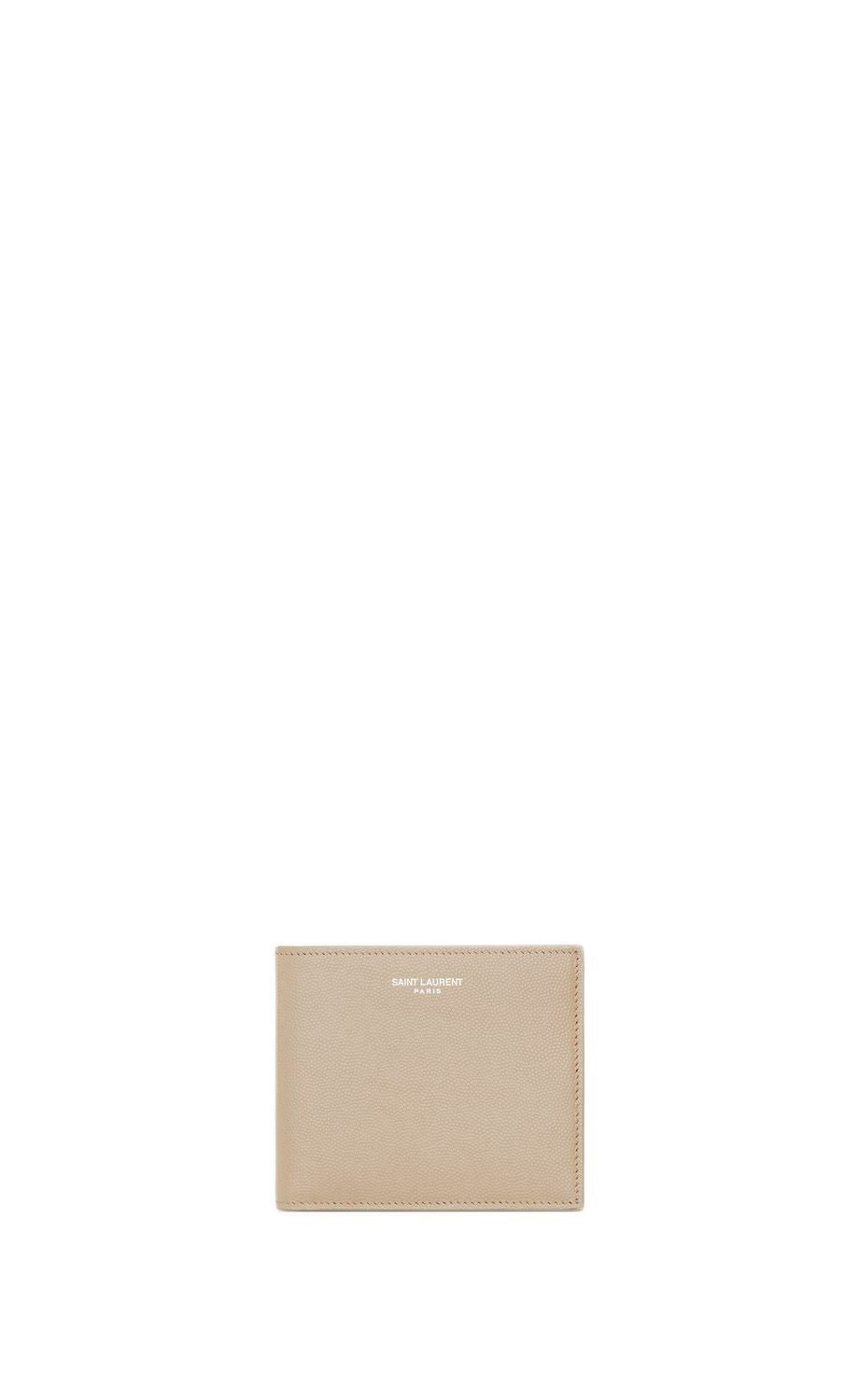 SAINT LAURENT Mini Logo Print Card Holder - Banlieue91 -