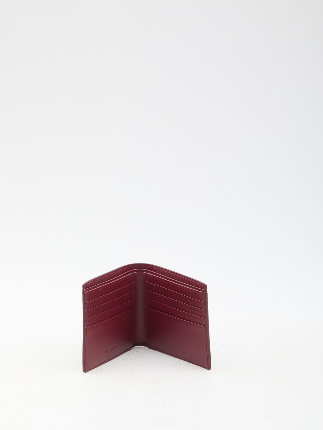 SAINT LAURENT Mini East/West Bi-Fold Wallet - Banlieue91 -