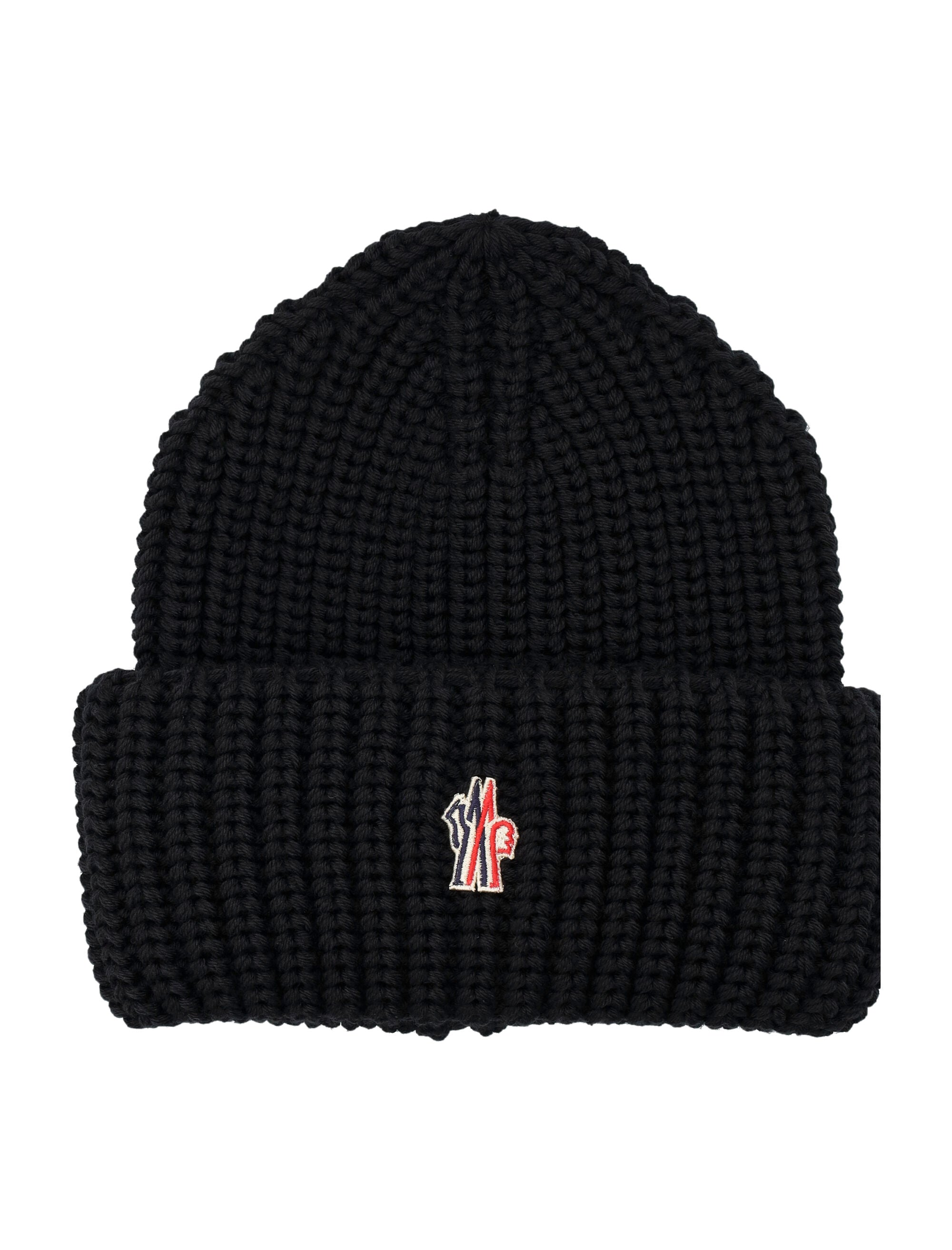 MONCLER GRENOBLE Wool Beanie with Logo for Men - Banlieue91 -