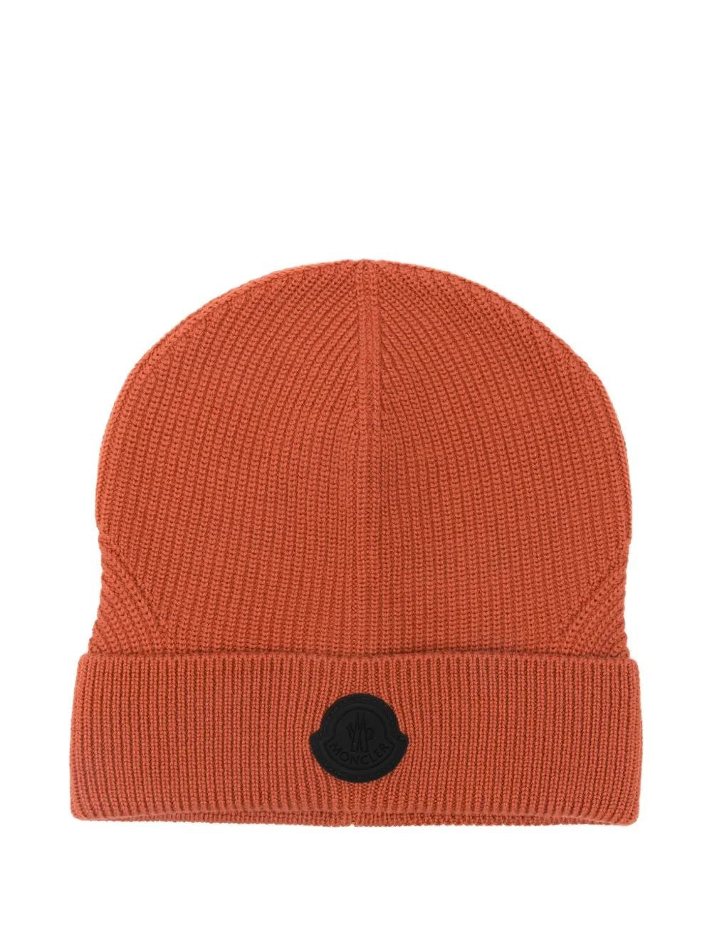 MONCLER Wool Beanie with Turn-Up Brim for Men - Banlieue91 -