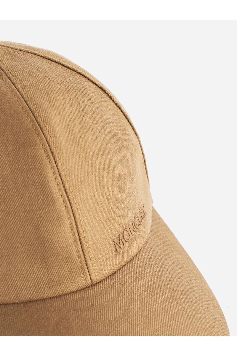 MONCLER Stylish Linen Baseball Cap for Men - Banlieue91 -