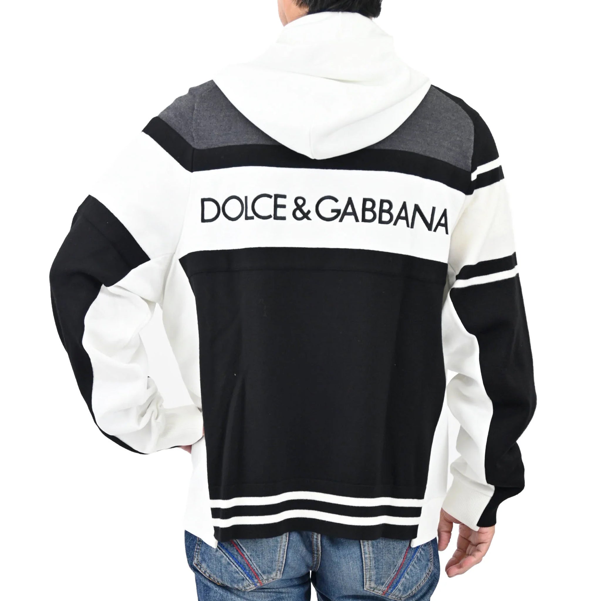 Dolce & Gabbana Cotton Hooded Sweatshirt - Banlieue91 -
