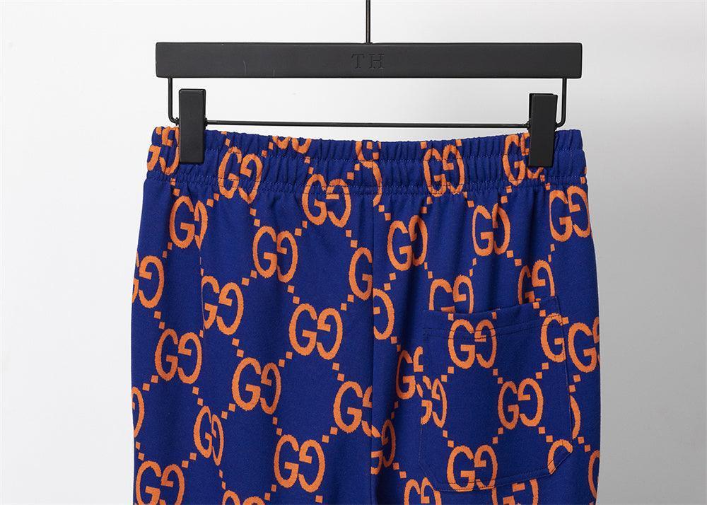 Gucci Long Pant 'Blue/Orange' - Banlieue91