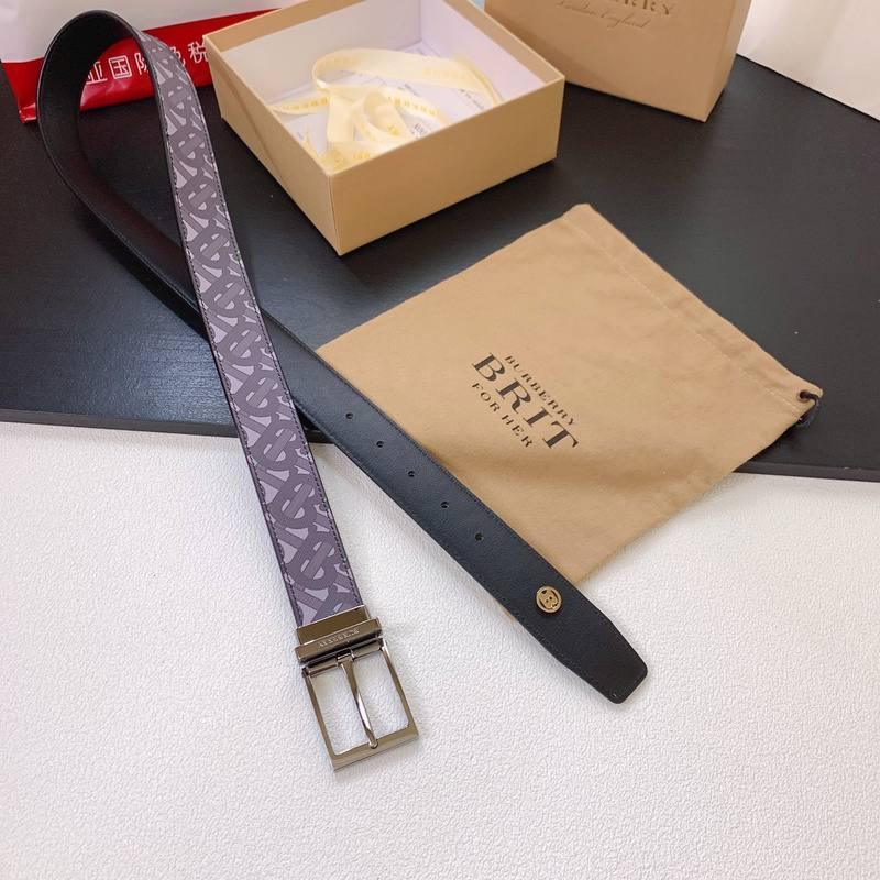 Burberry Leather Vintage Belt - Banlieue91