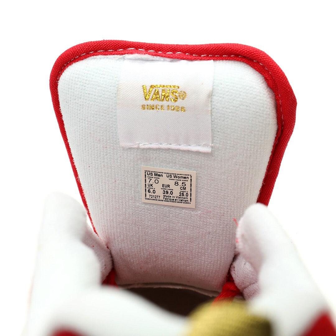 Vans Vault Knu-Skool VR3 LX "White/Red/Gold" - Banlieue91