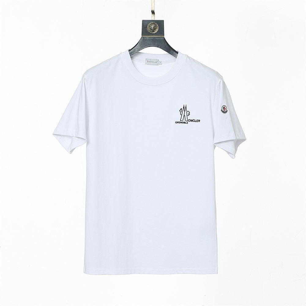 Moncler T-Shirt Without Collar 'White' - Banlieue91