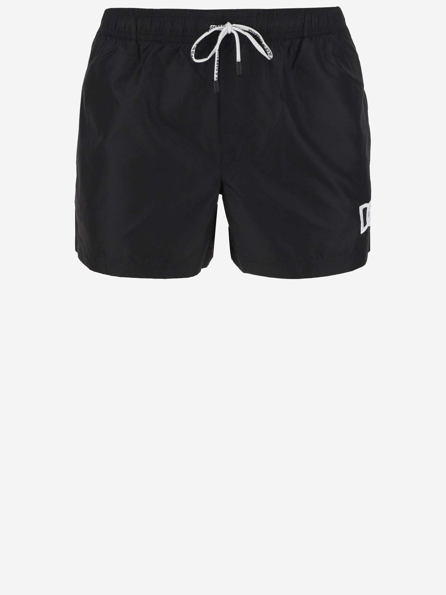 Dolce & Gabbana Nylon Swimsuit With Logo - Banlieue91 -