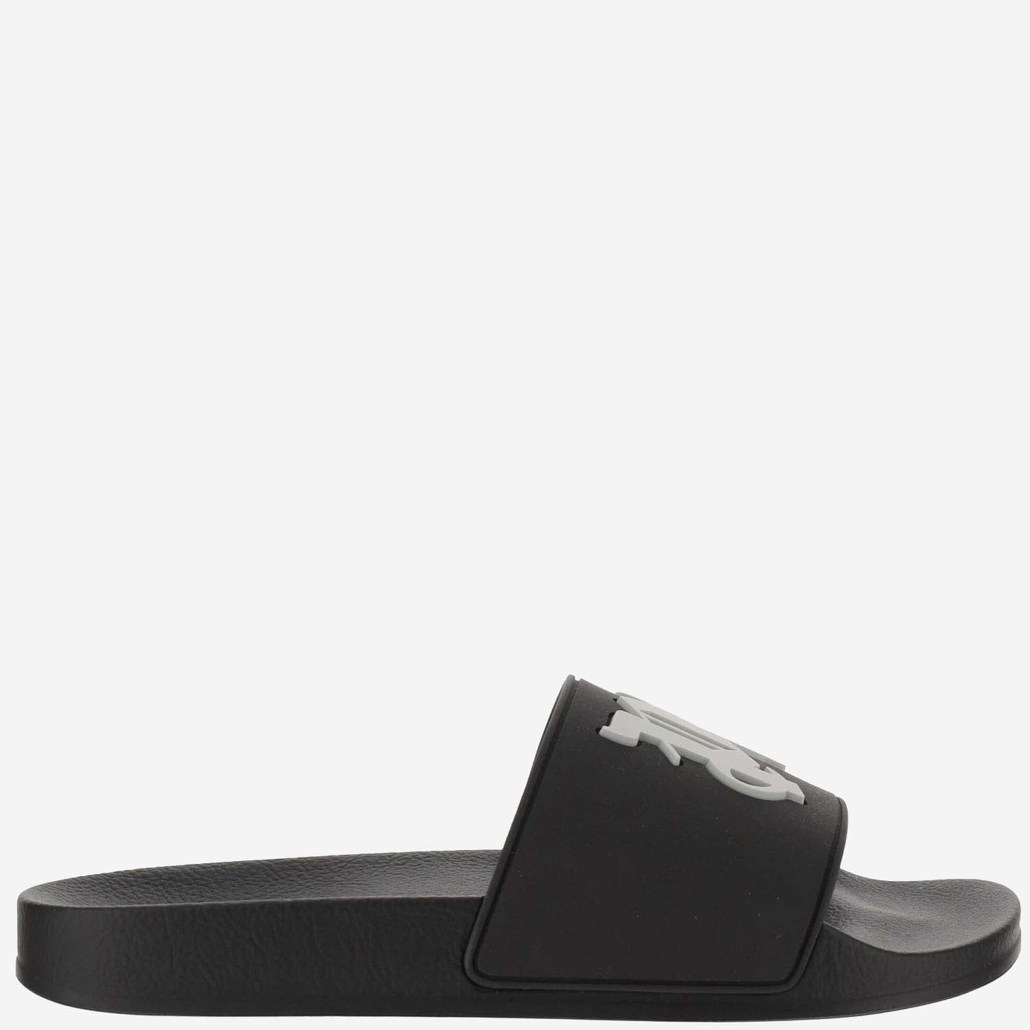 Palm Angels Rubber Sliders With Logo - Banlieue91 -