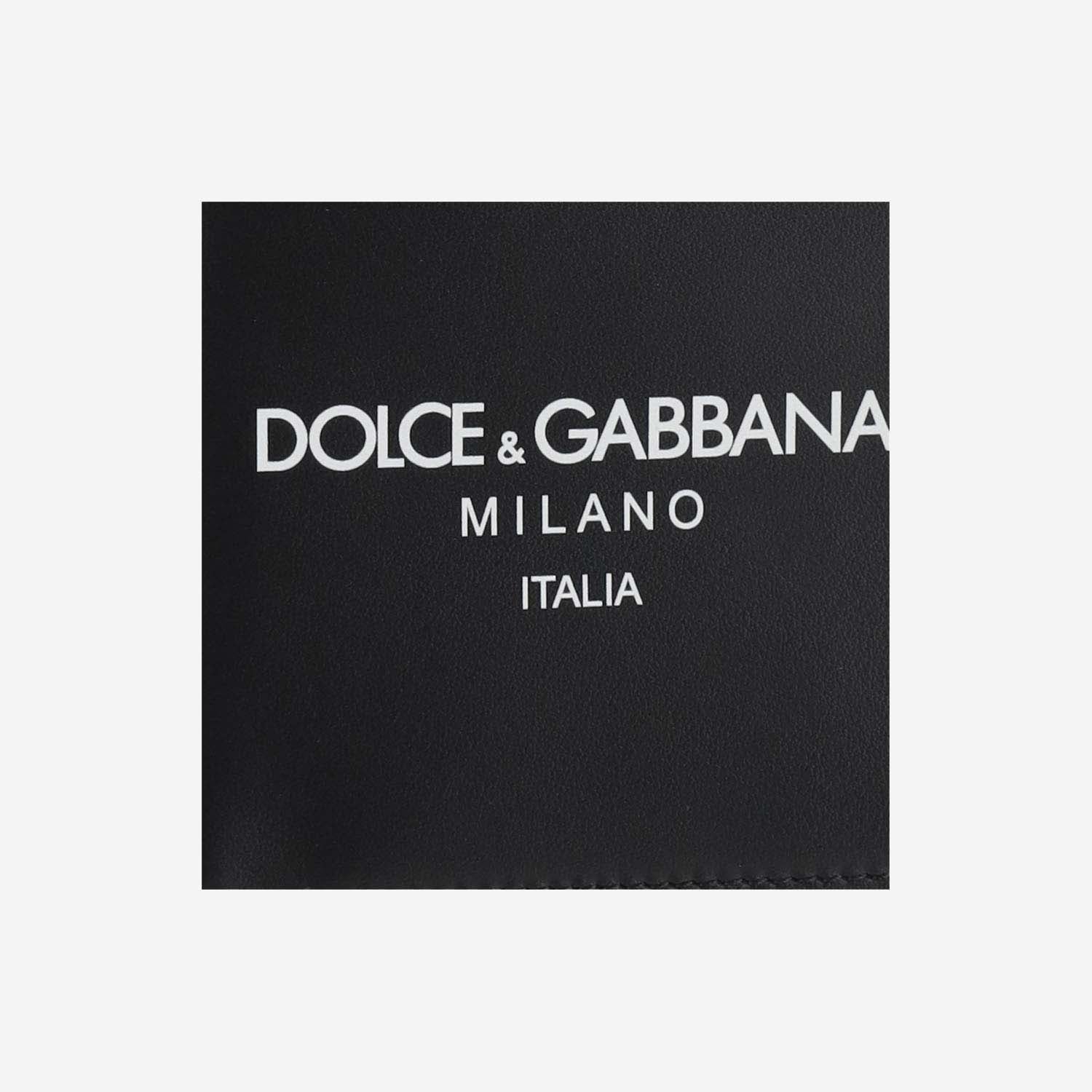 Dolce & Gabbana Calfskin Bifold Wallet With Logo - Banlieue91 -