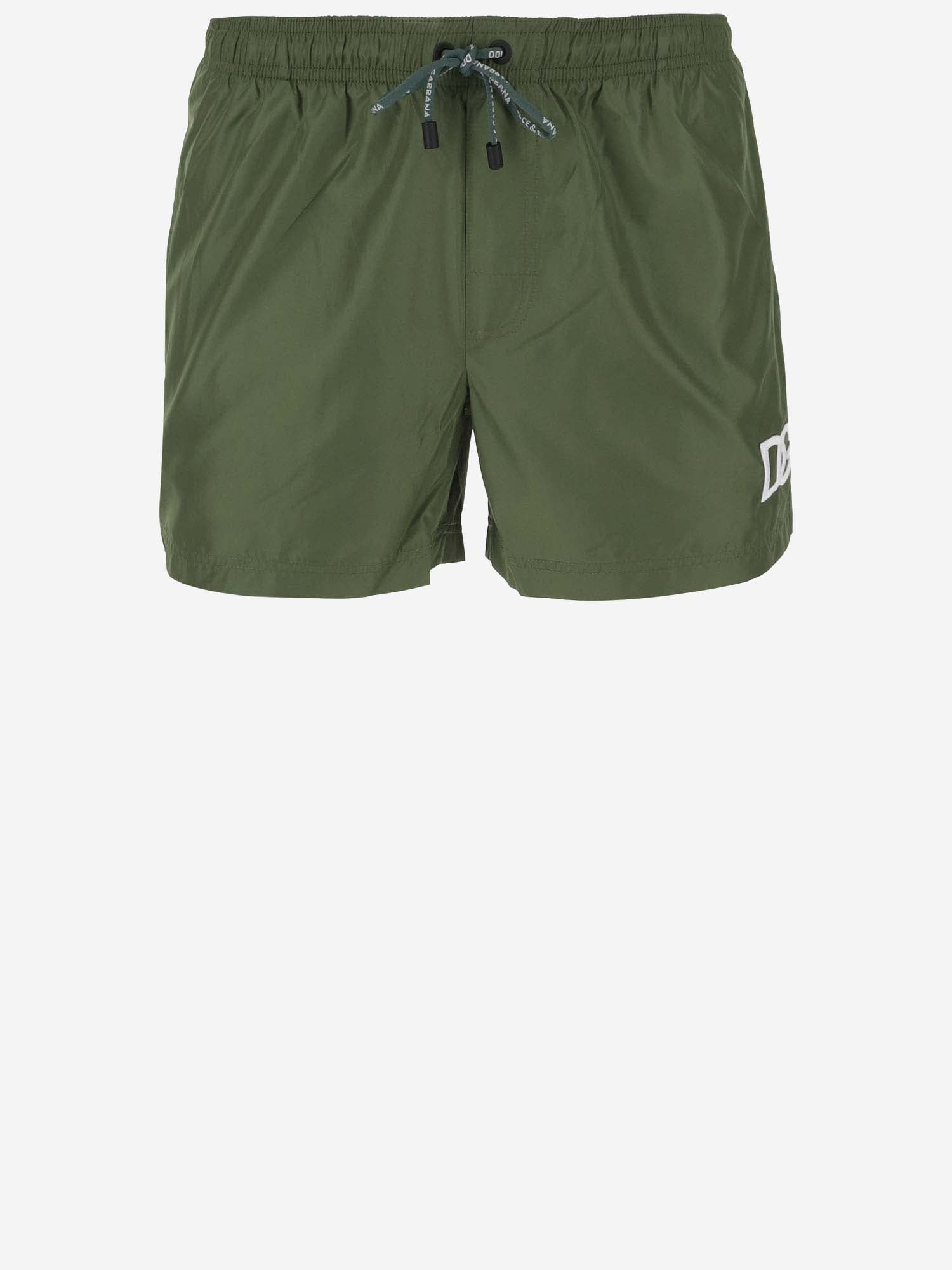 Dolce & Gabbana Nylon Swimsuit With Logo - Banlieue91 -