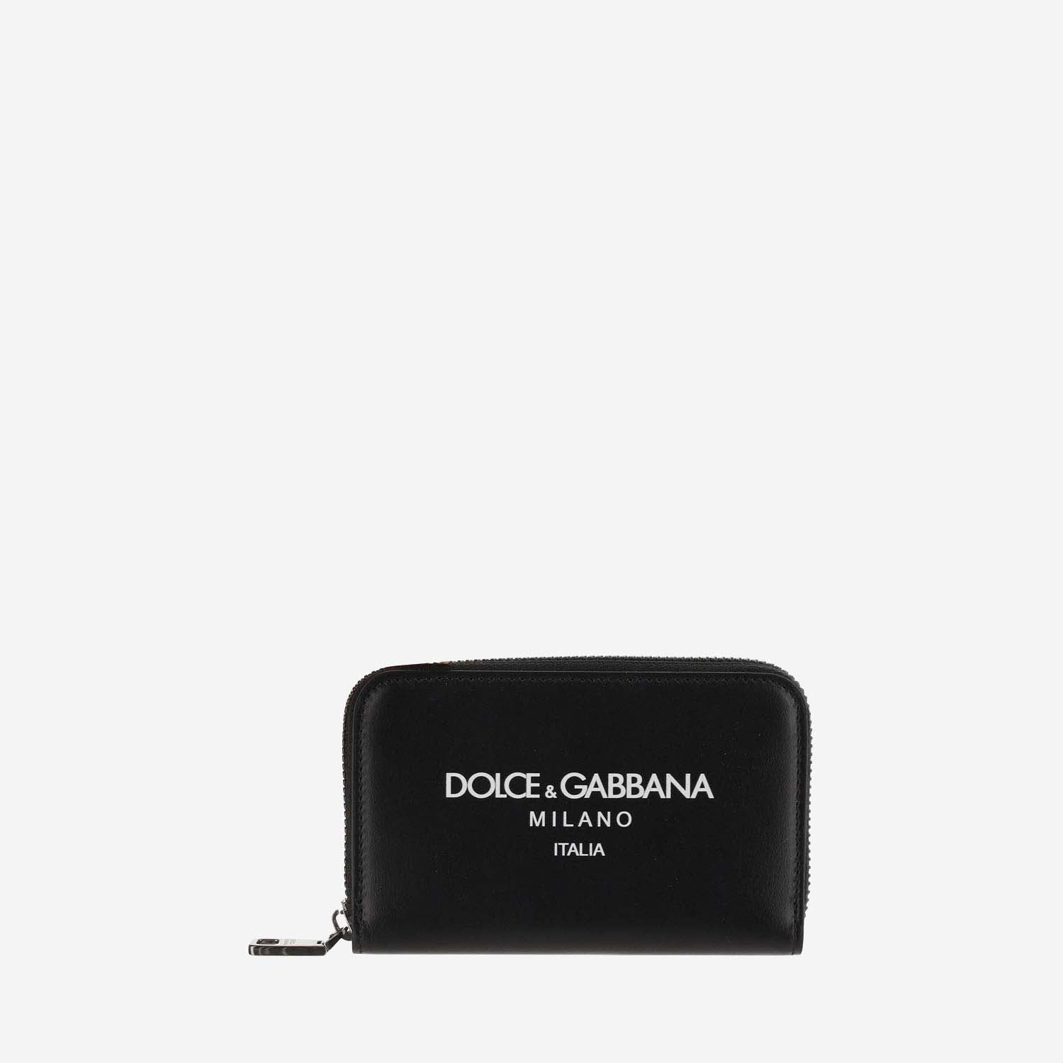Dolce & Gabbana Leather Wallet With Logo - Banlieue91 -
