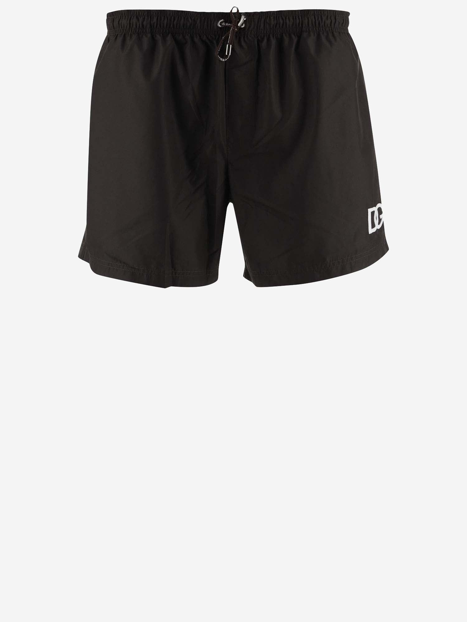 Dolce & Gabbana Nylon Swimsuit With Logo - Banlieue91 -