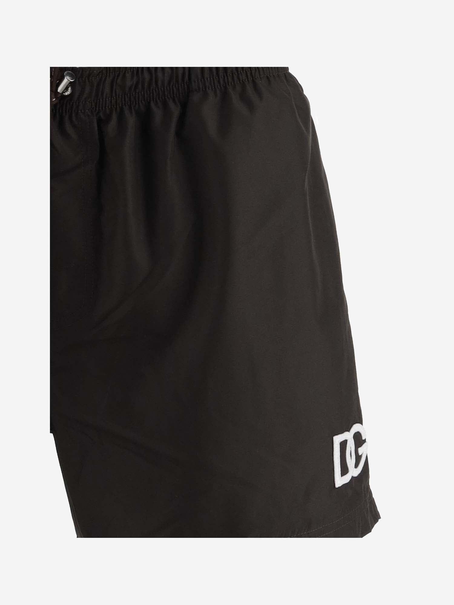 Dolce & Gabbana Nylon Swimsuit With Logo - Banlieue91 -