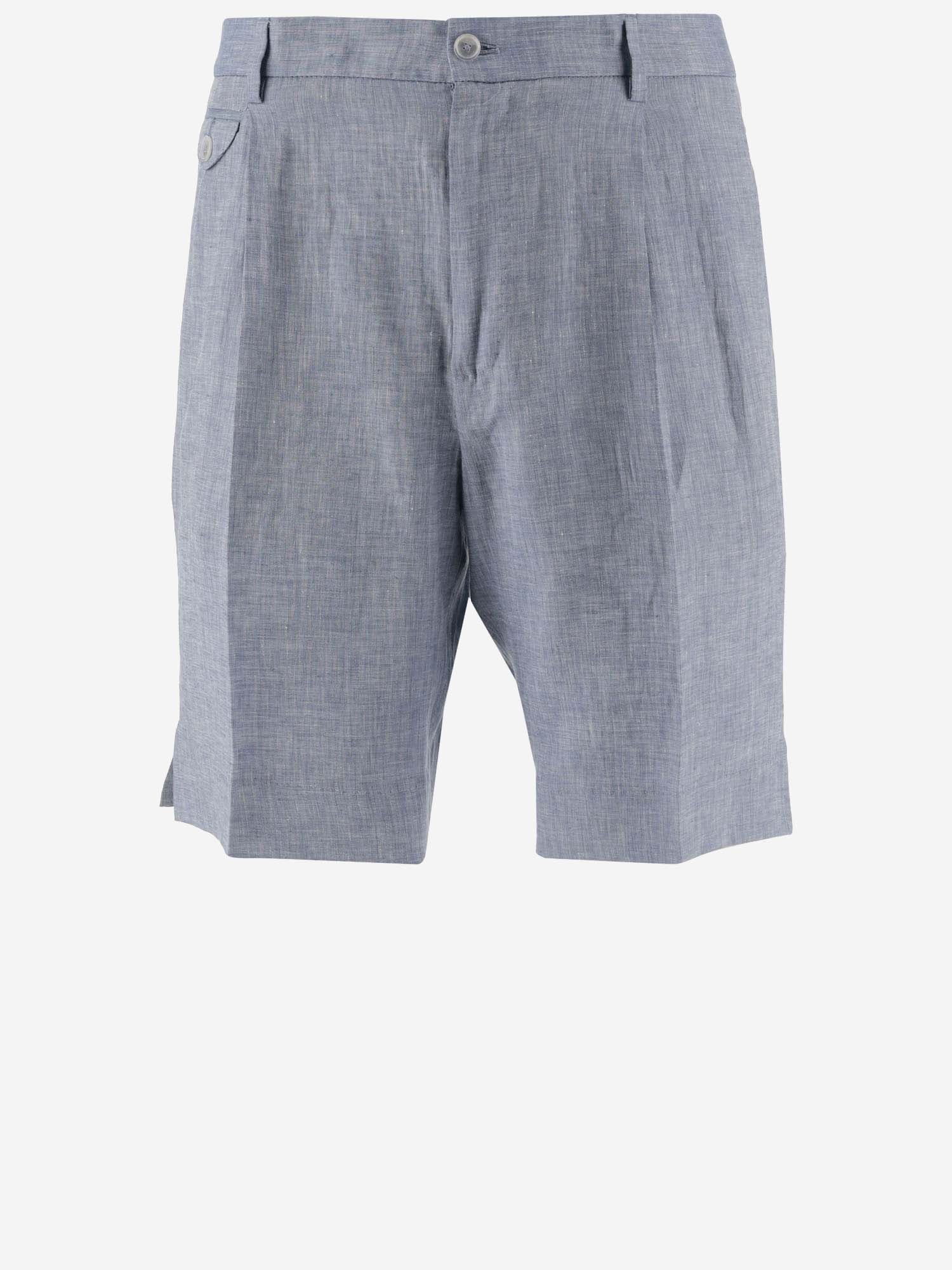 Dolce & Gabbana Linen Bermuda Shorts - Banlieue91 -